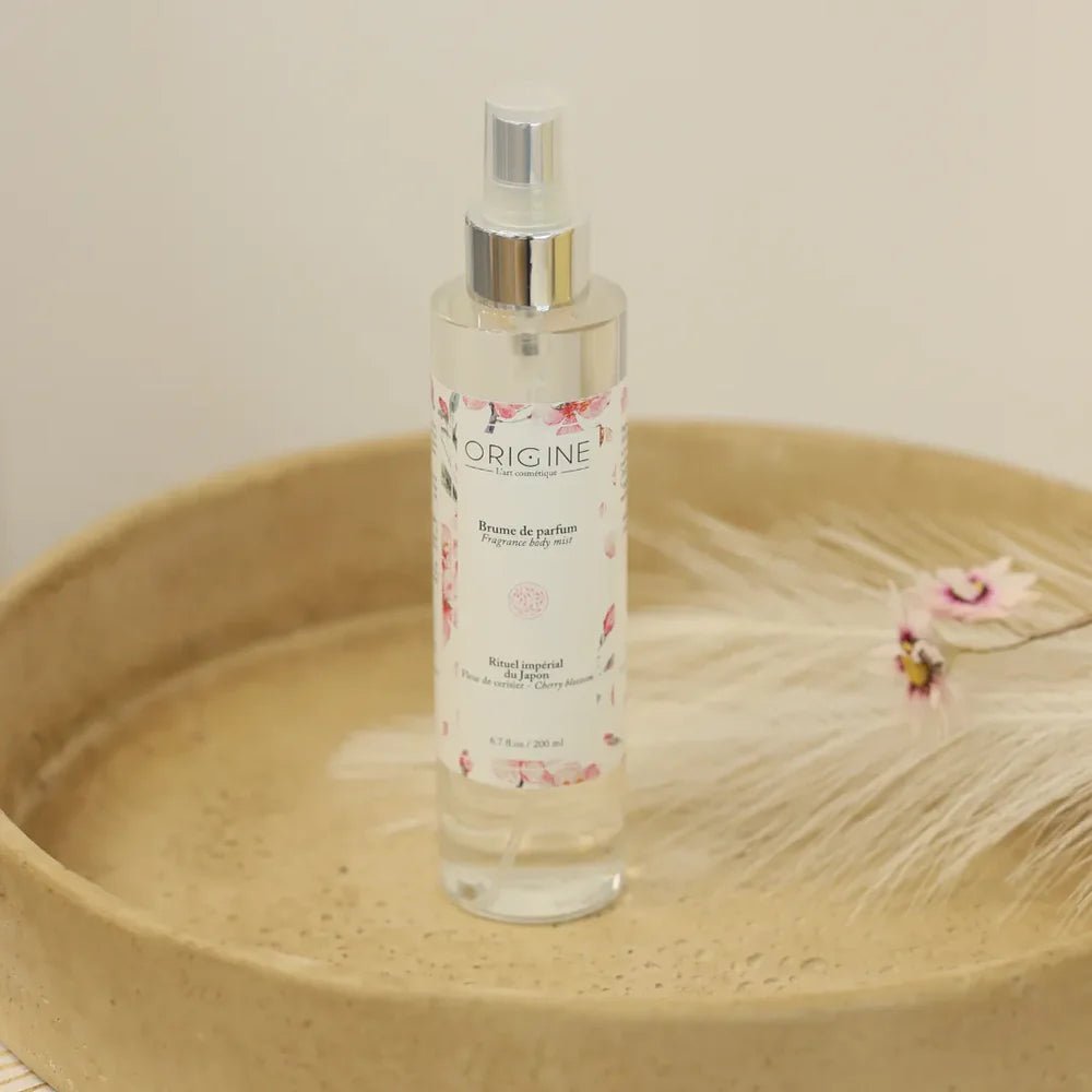 Brume de parfum - Fleur de cerisier - Rituel impérial du Japon - Origine Cosmétiques Belgique Luxembourg