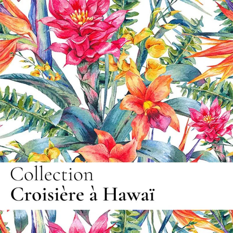 Coffret duo - Croisière à Hawaï - Sucre de lissage et Gel douche - Origine Cosmétiques Belgique Luxembourg