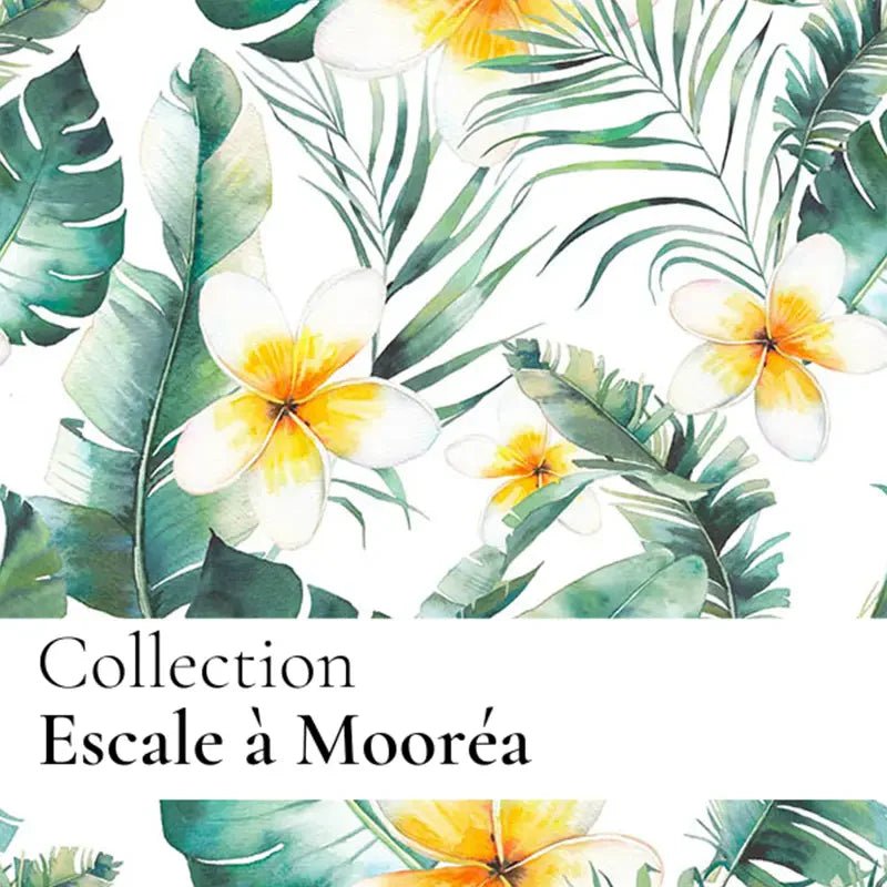 Coffret duo - Escale à Mooréa - Sucre de lissage et Gel douche - Origine Cosmétiques Belgique Luxembourg