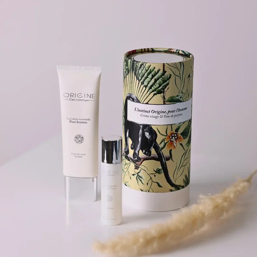 Coffret - L'Instinct - Eau de parfum & Crème visage - Origine Cosmétiques Belgique Luxembourg