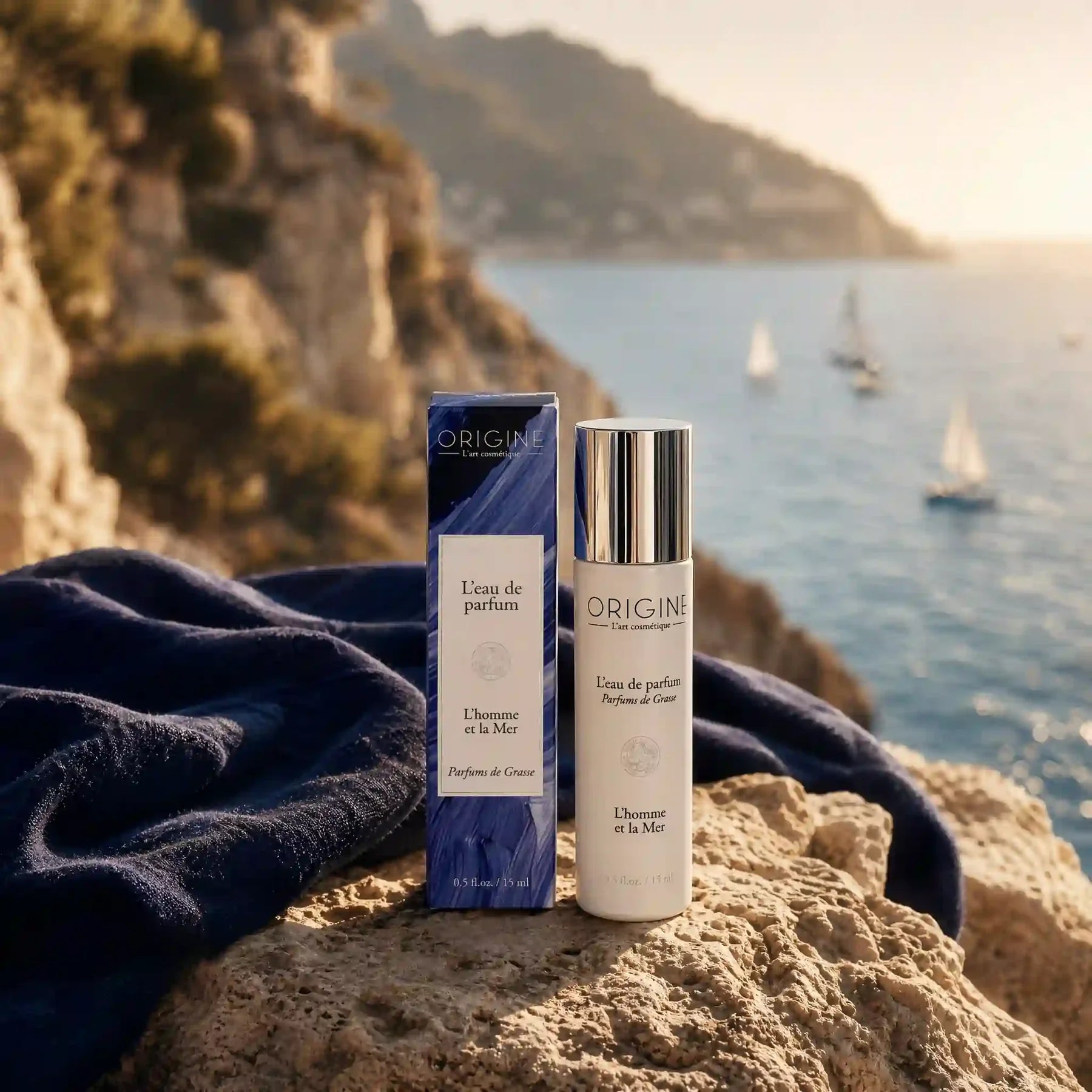 Eau de parfum - L'Homme et la Mer - Origine Cosmétiques Belgique Luxembourg