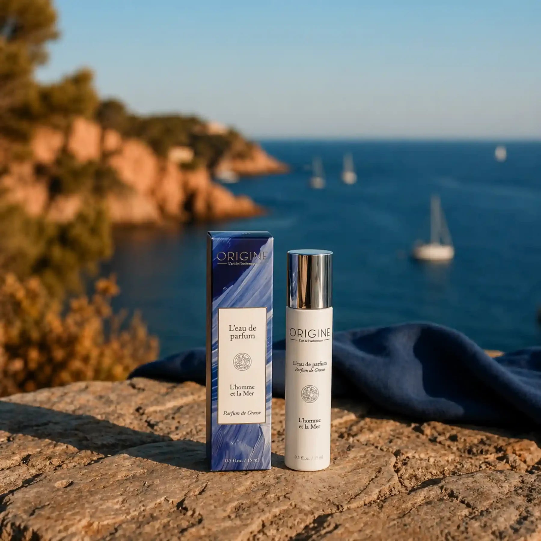 Eau de parfum - L'Homme et la Mer - Origine Cosmétiques Belgique Luxembourg