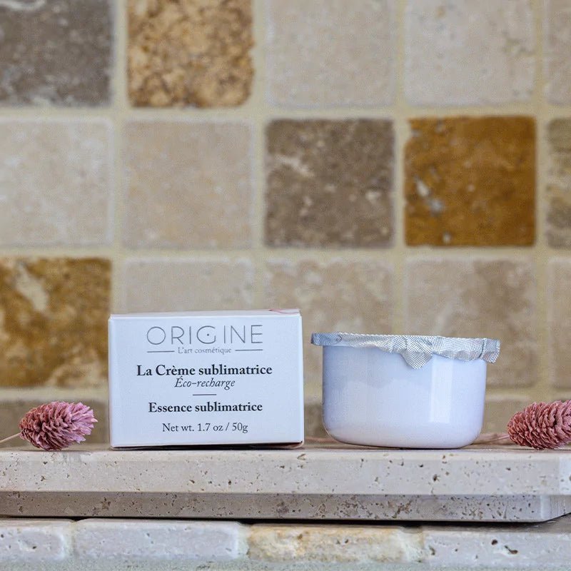 Éco - recharge Crème Sublimatrice - Crème collagène Hydratante - Origine Cosmétiques BeLux