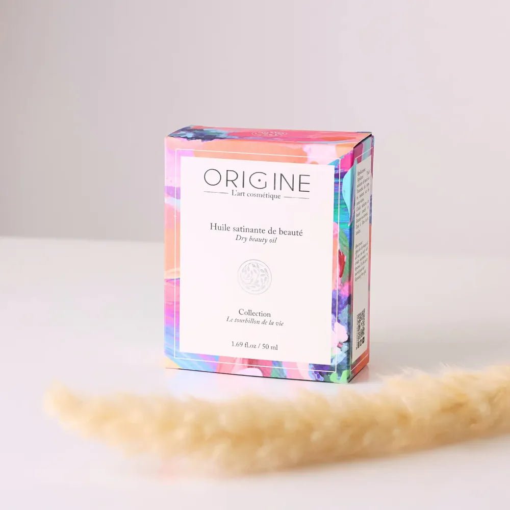 Huile Satinante de Beauté - Le Tourbillon de la Vie - Origine Cosmétiques Belgique Luxembourg