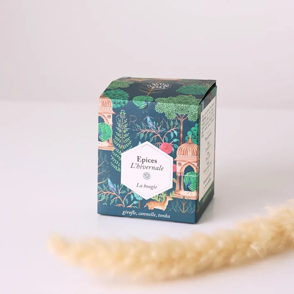 La Bougie de Noël - Épices d'hiver - Origine Cosmétiques Belgique Luxembourg