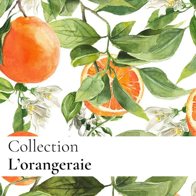 Visuel de la Collection "L'Orangeraie" d'Origine Cosmétiques Belgique et Luxembourg