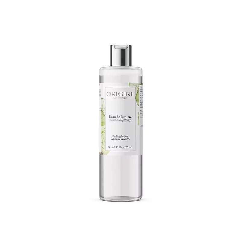 L'Eau de Lumière - Lotion Micropeeling - Origine Cosmétiques BeLux
