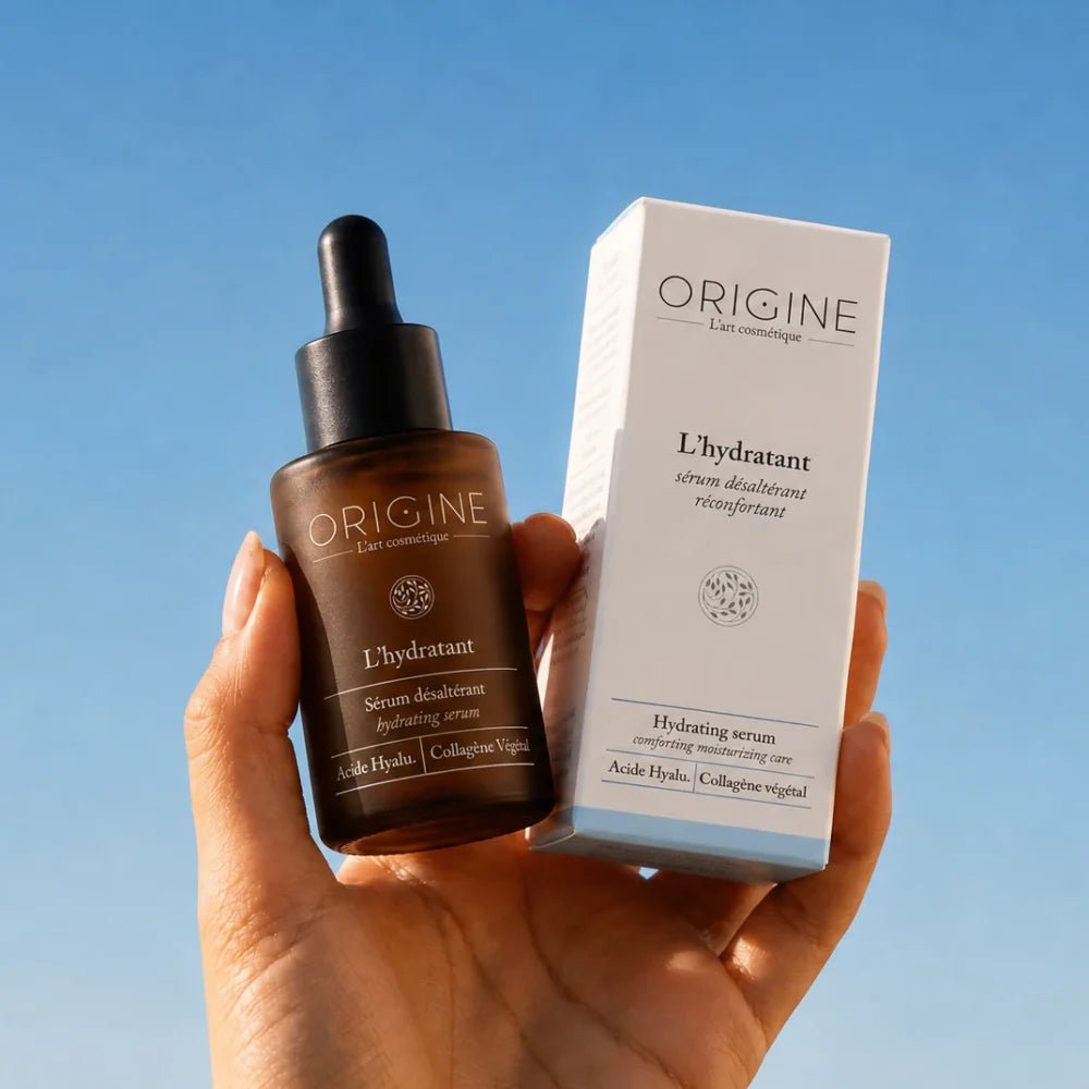 L'Hydratant – Sérum Désaltérant Réconfortant - Origine Cosmétiques Belgique Luxembourg