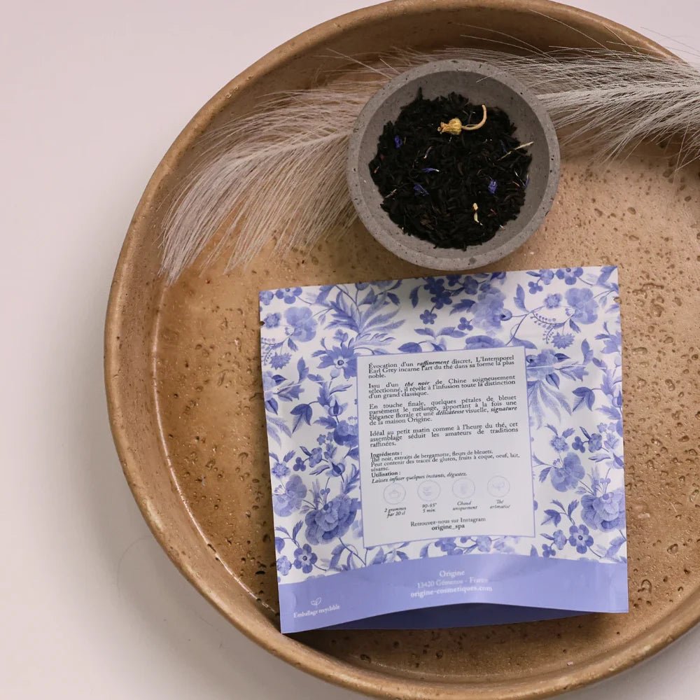 L'Intemporel Thé Earl Grey - Origine Cosmétiques Belgique Luxembourg