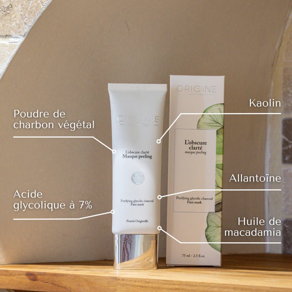 L&#39;Obscure Clareté - Origine Cosmétiques Belgique Luxembourg