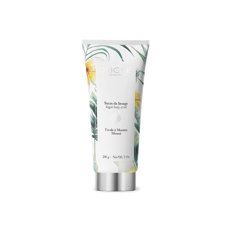 Sucre de lissage au Monoï de Tahiti - Origine Cosmétiques BeLux